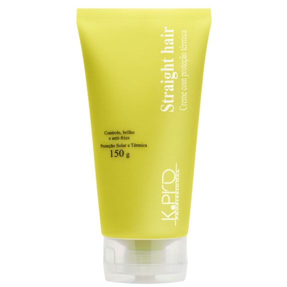 K.Pro---Finalizadores---Straight-Hair-Creme-com-Protecao-Termica-150-g -1-